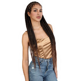 Motown Tress Whole Hand Tied Braid Lace Wig WLB FLOWER